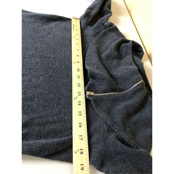 Vintage Chalet Dress Long Sleeve Cowl Neck Pockets Size M - Picture 7 of 12